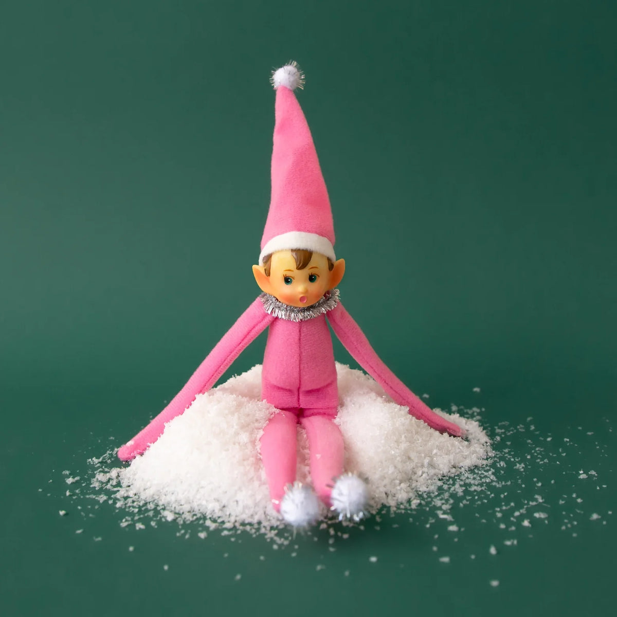 Merry Mable Pink Elf Ornament 11" - bubblegum market