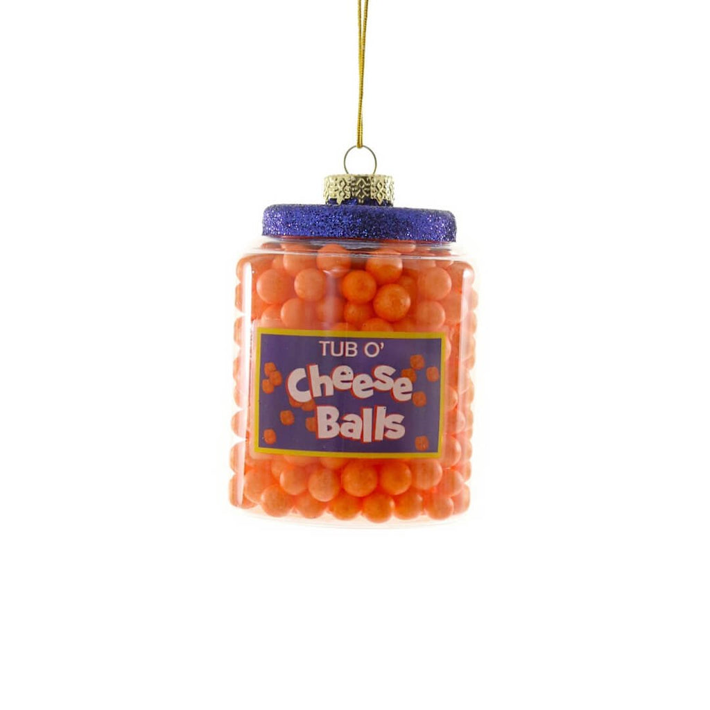 Cheese Balls Ornament 3.5" - bubblegum market