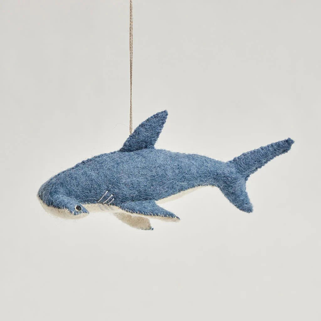Chief Hammerhead Shark Felt Ornament 5.5" - bubblegum market