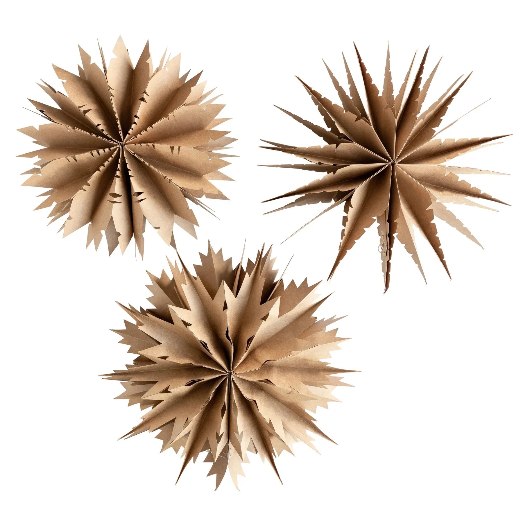Christmas Memories Kraft Paper Fan Set - bubblegum market