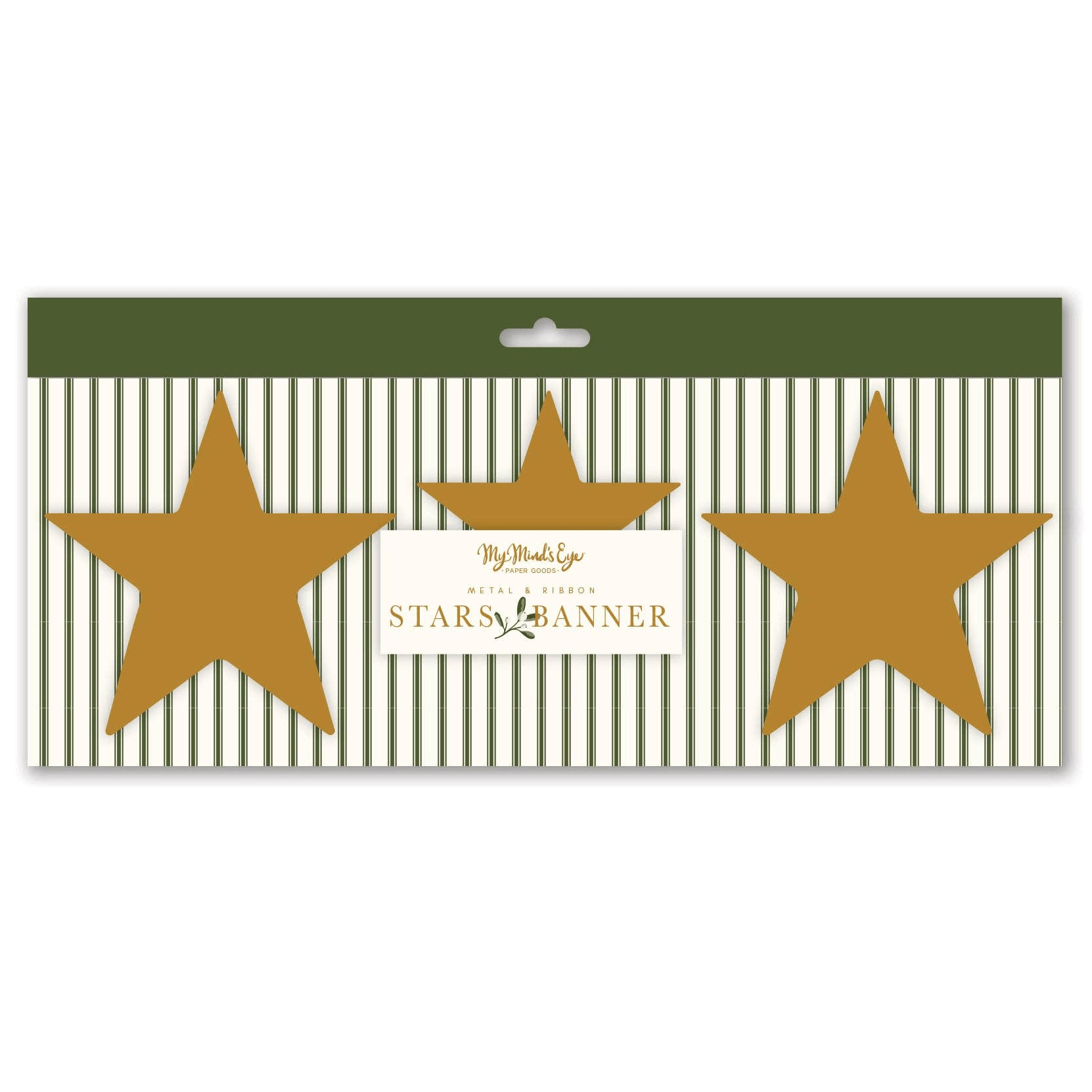 Christmas Memories Metal Stars Banner - bubblegum market