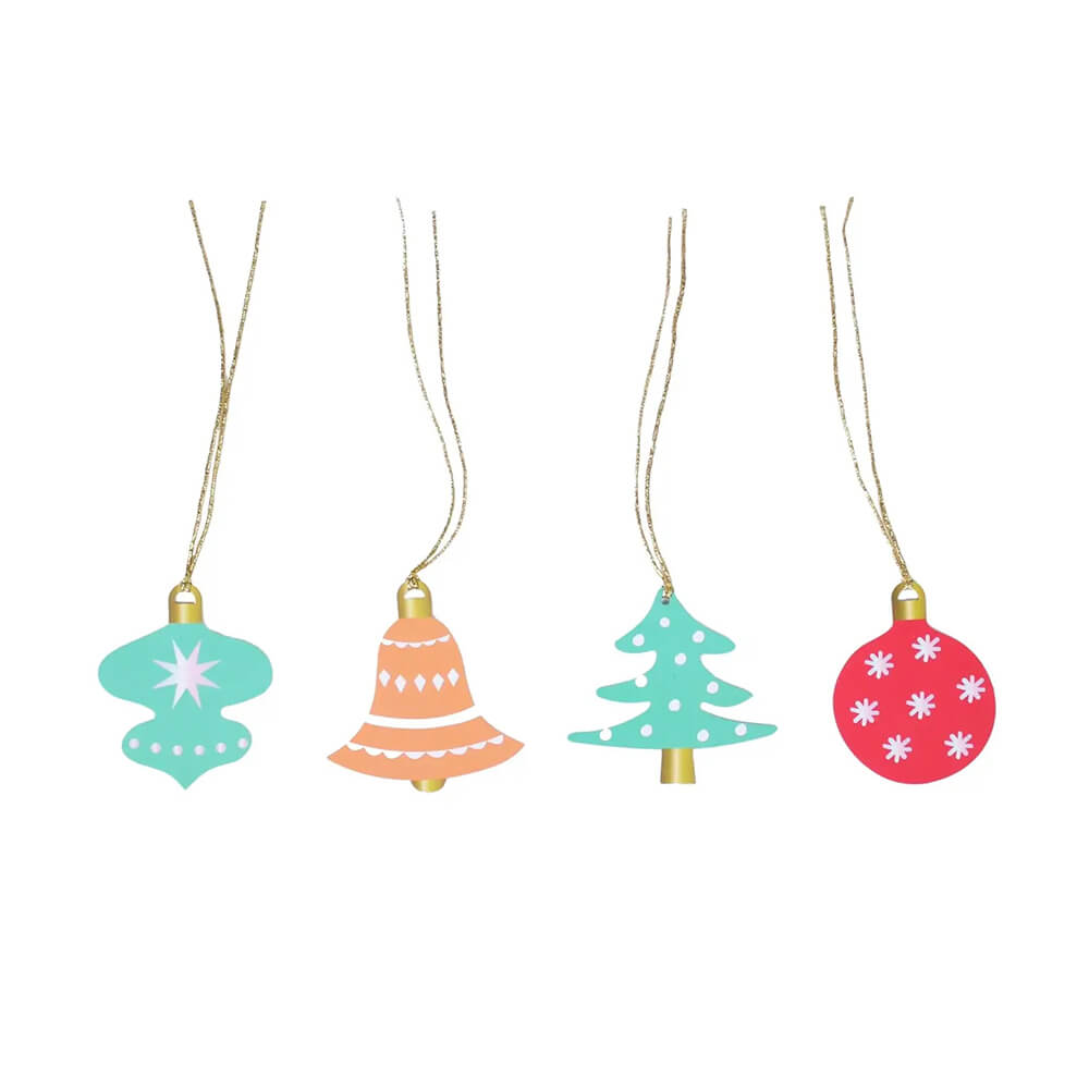 Christmas Ornaments Gift Tags - bubblegum market