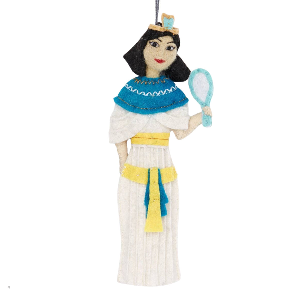 Cleopatra Felt Ornament - bubblegum market