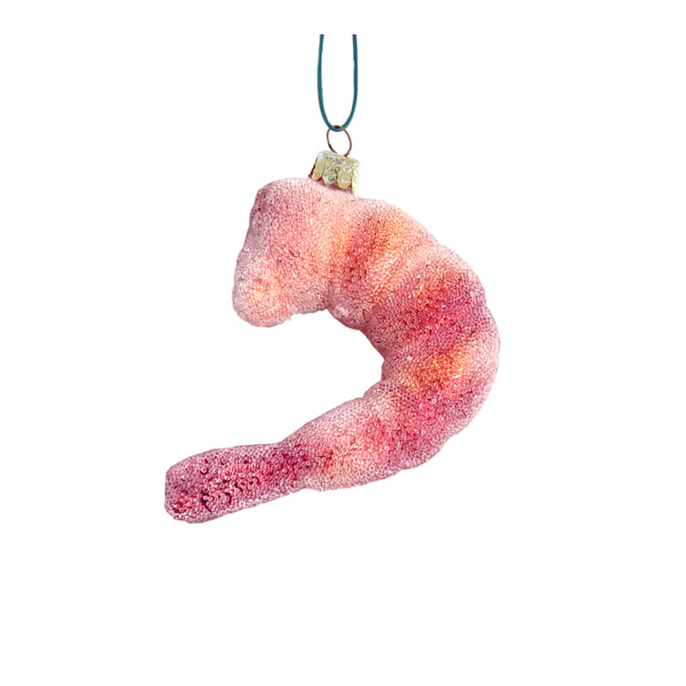 Cocktail Shrimp Ornament 4" - bubblegum market