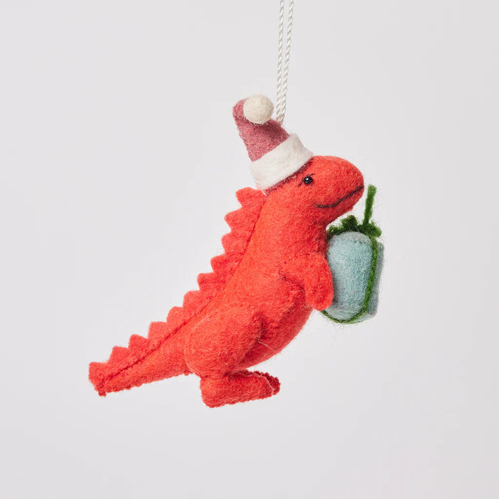 craftspring-t-rex-trex-dinoclaus-felt-christmas-ornament