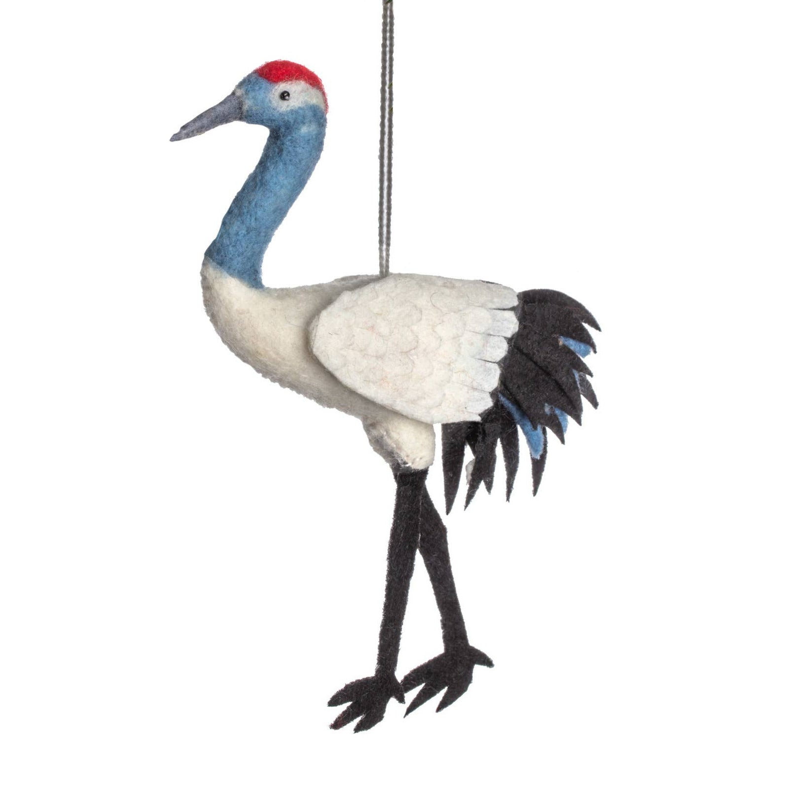 Crane Felt Ornament - bubblegum market