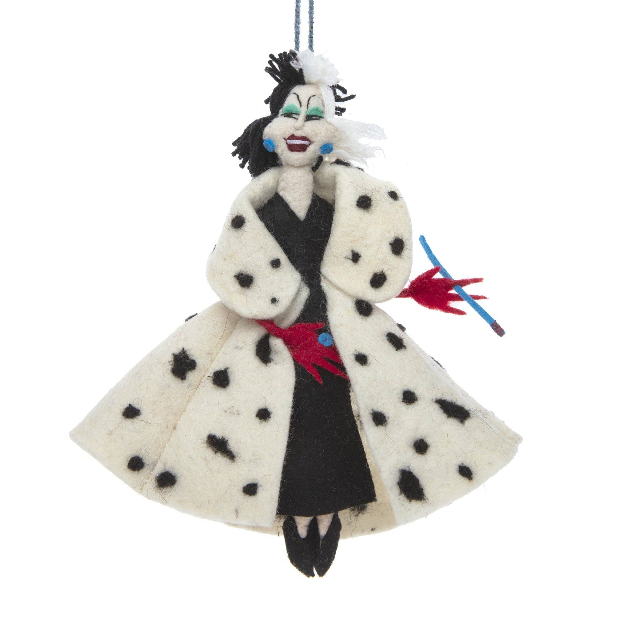 Cruella Felt Ornament - bubblegum market