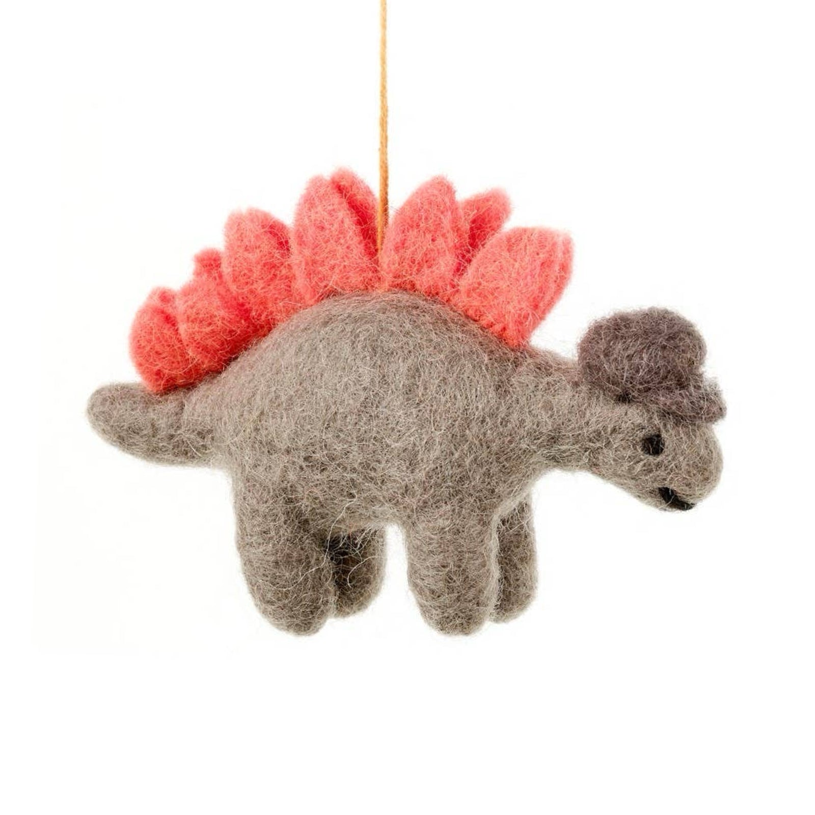Digby Dinosaur Felt Ornament 5" - bubblegum market