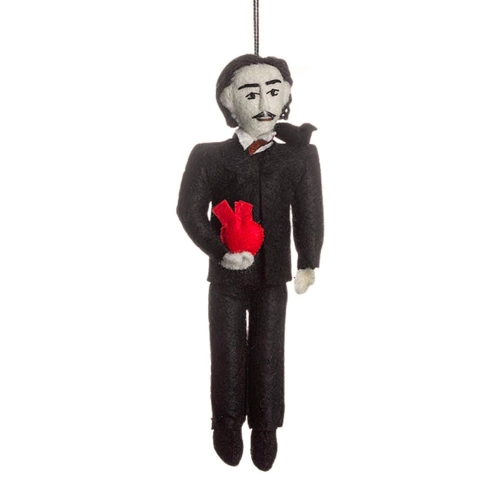 Edgar Allen Poe Ornament - bubblegum market