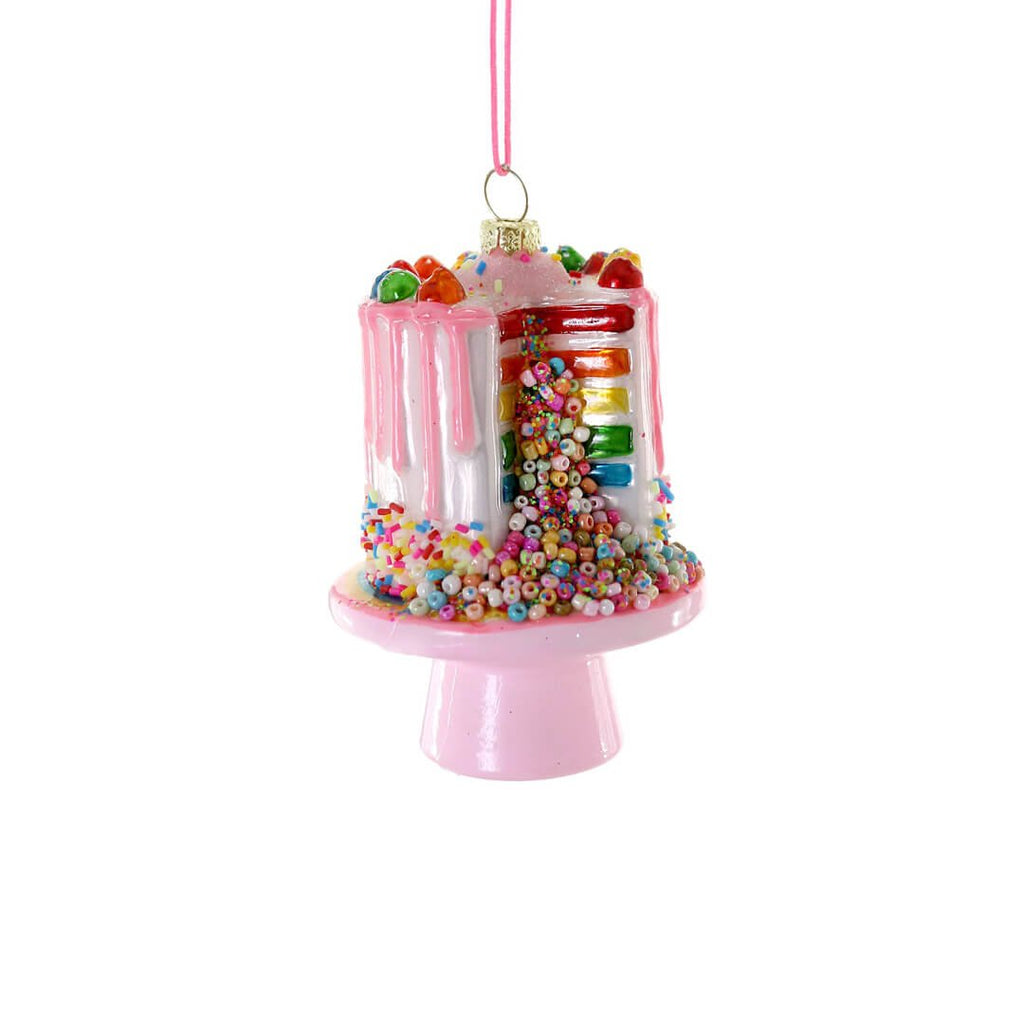 Explosion Confetti Cake Ornament 4.25" - bubblegum market