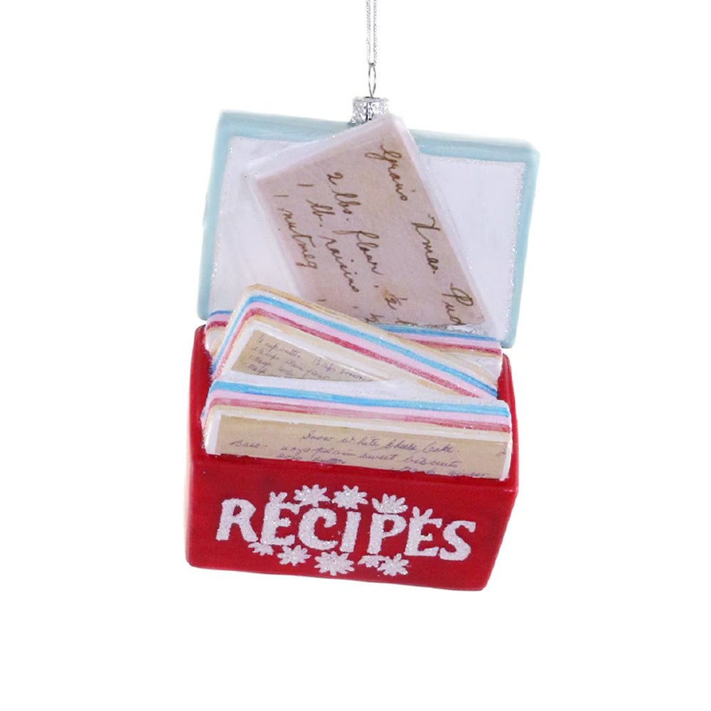 Favorite Recipes Ornament (Red) 3.25" - bubblegum market