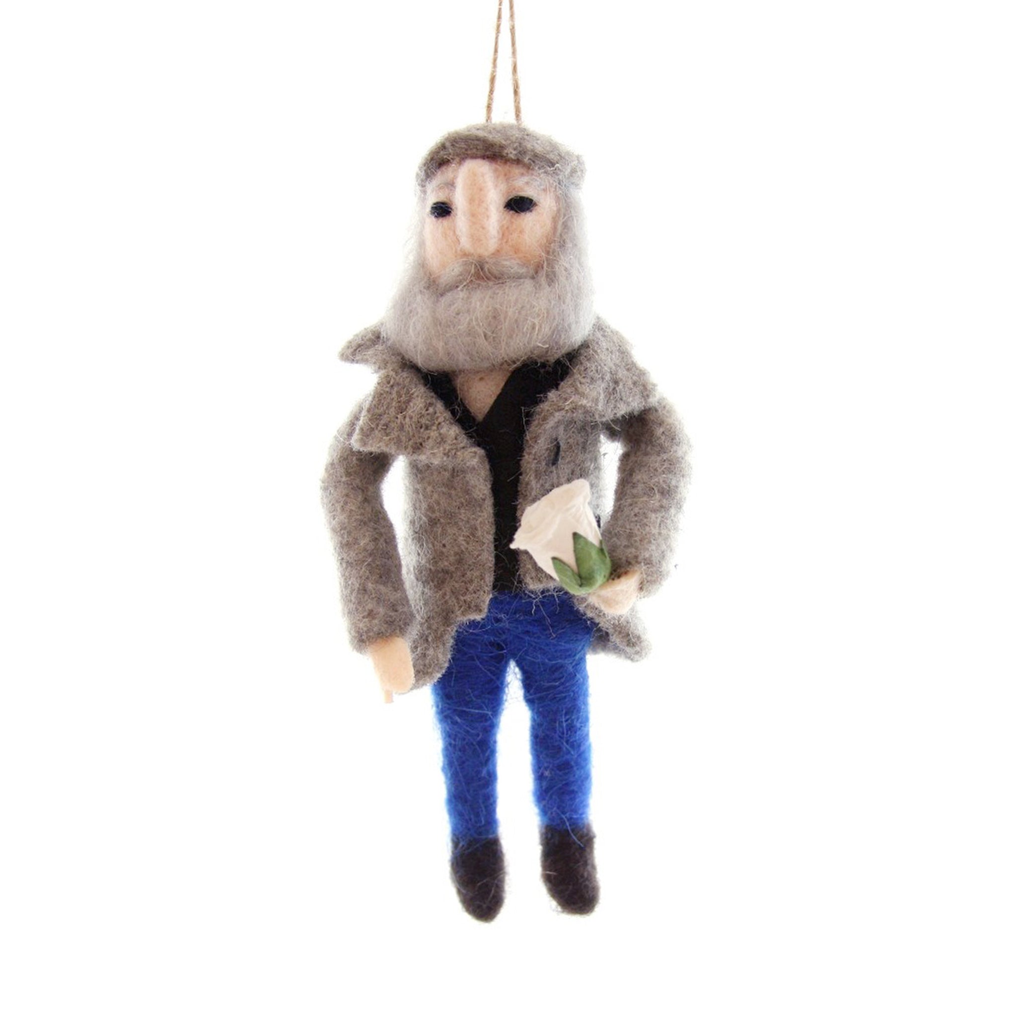 Felt Monet Ornament 6.5" - bubblegum market