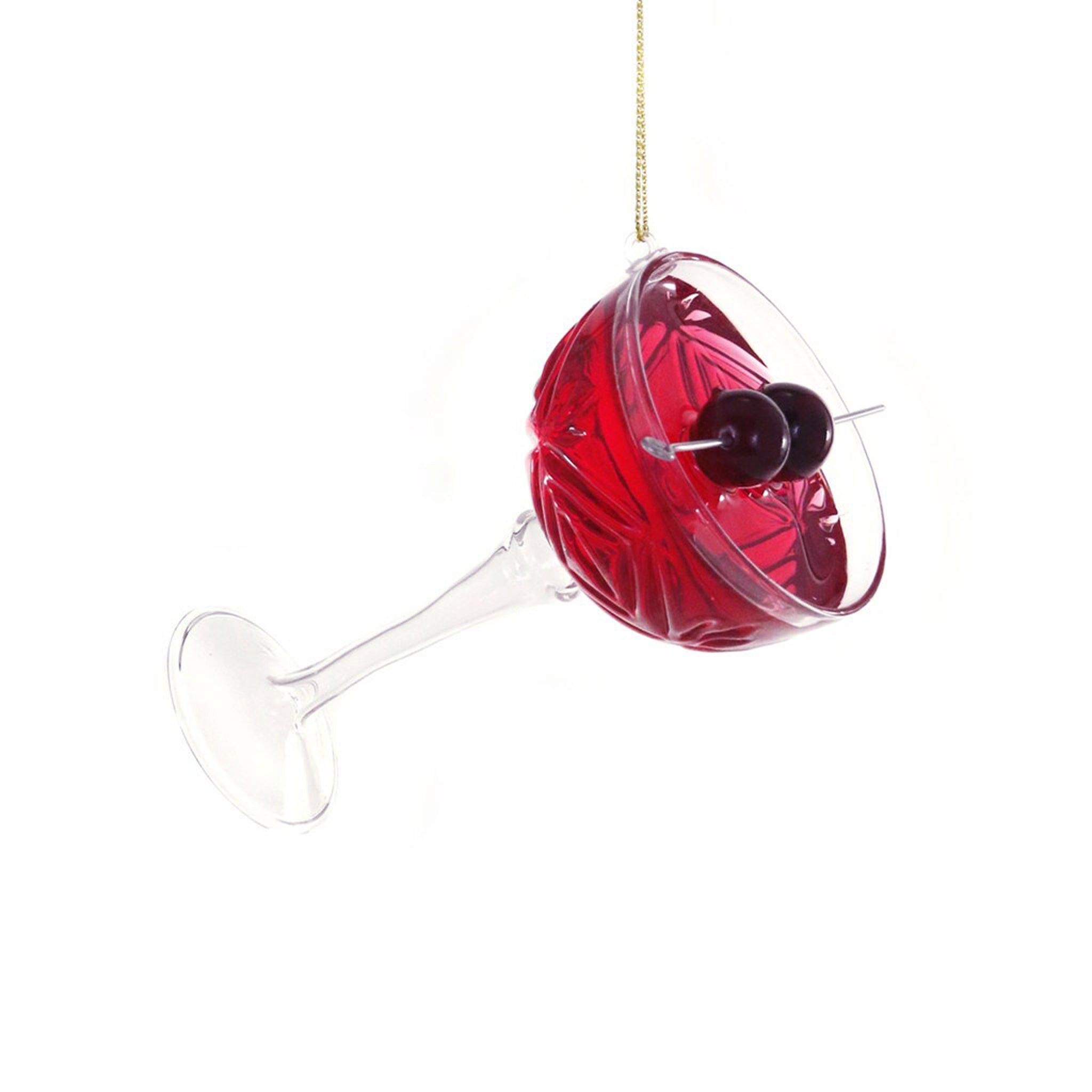 Festive Cranberry Cocktail Ornament 4" - bubblegum market