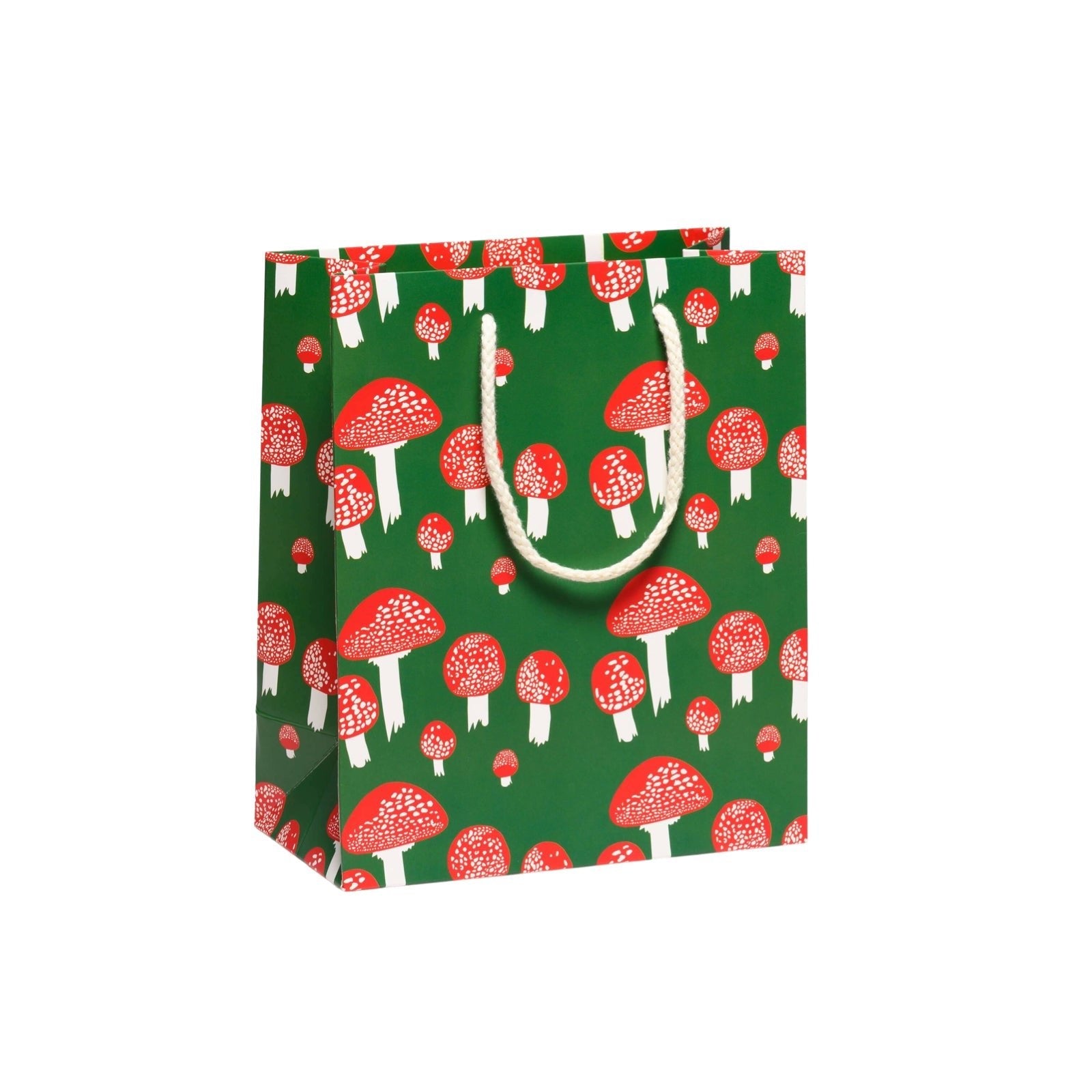 Festive Mushrooms gift bags: Medium - bubblegum market