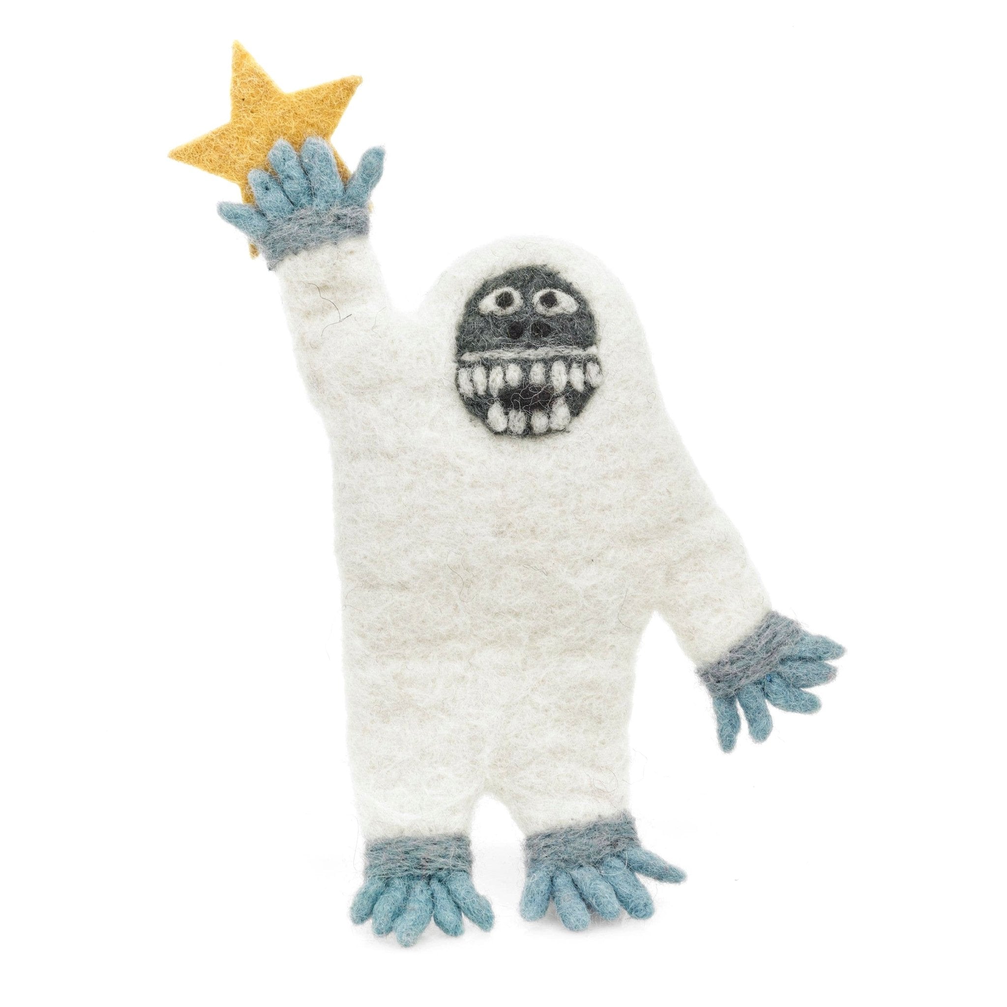 Festive Yeti Tree Topper - bubblegum market