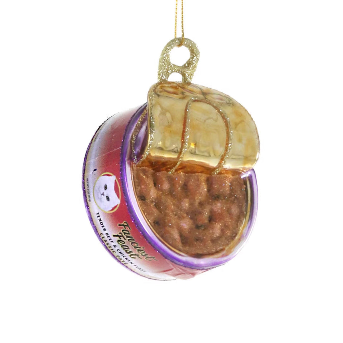 Finest Fanciest Feast Cat Food Ornament 3.5" - bubblegum market