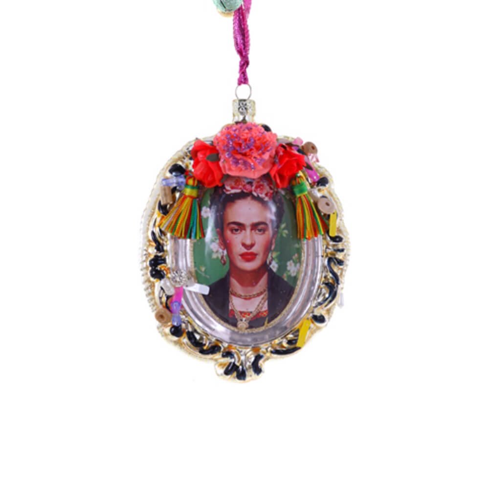Frida Frame Ornament 4.5" - bubblegum market