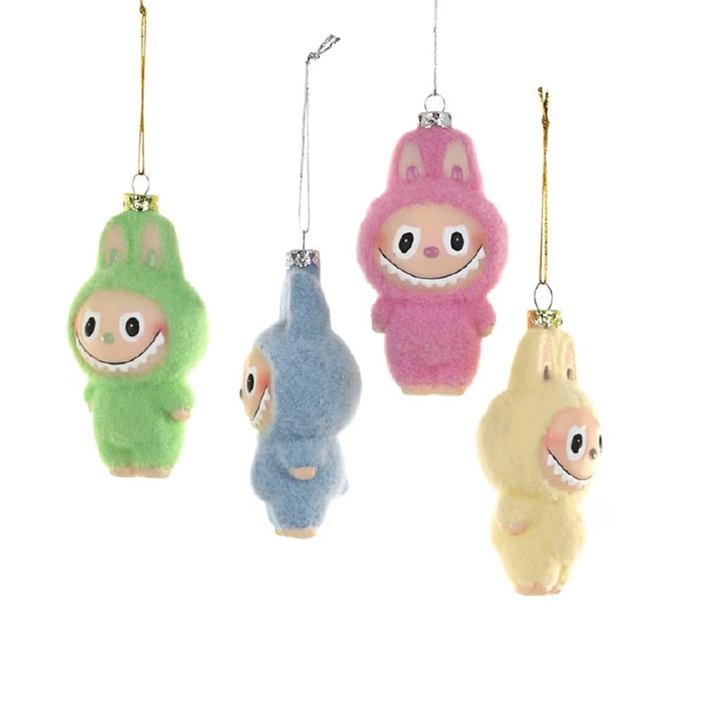 Fuzzy Monster Ornament 4" - bubblegum market