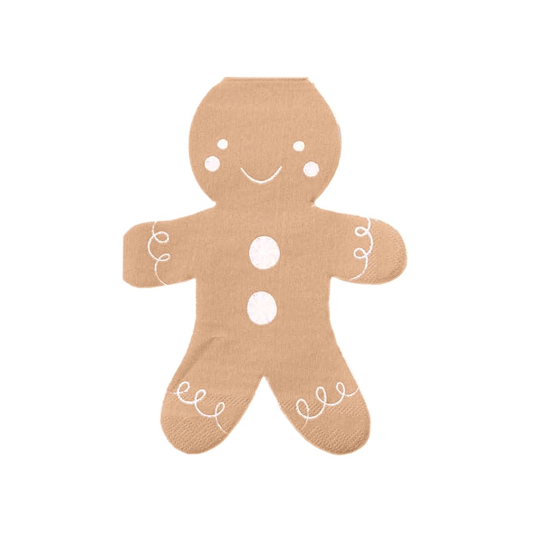 Gingerbread Man Napkins - bubblegum market