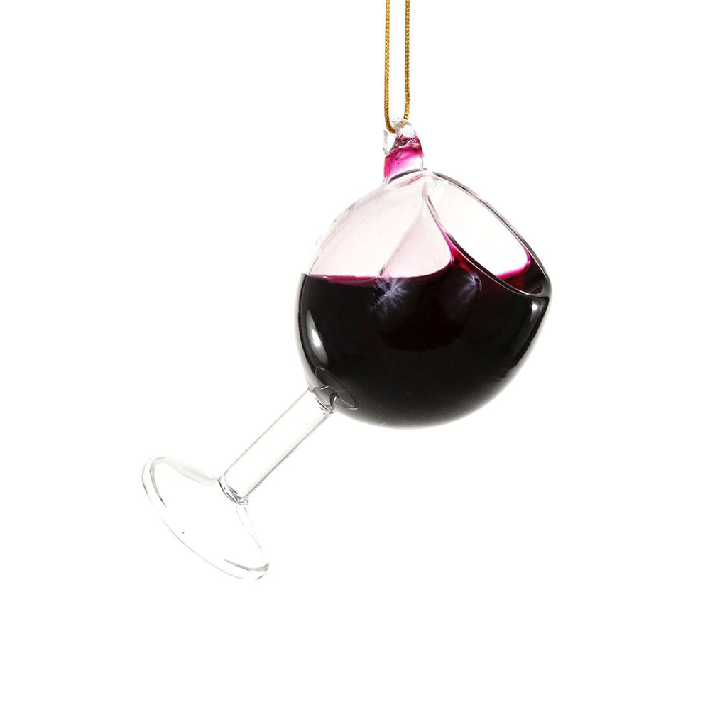 Glass of Wine Ornament: Cabernet 3" - bubblegum market