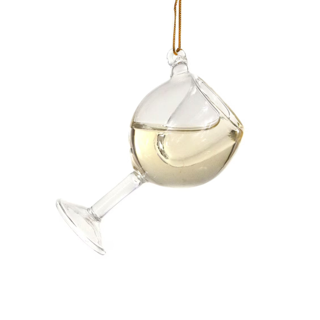 Glass of Wine Ornament: Mascoto 3" - bubblegum market