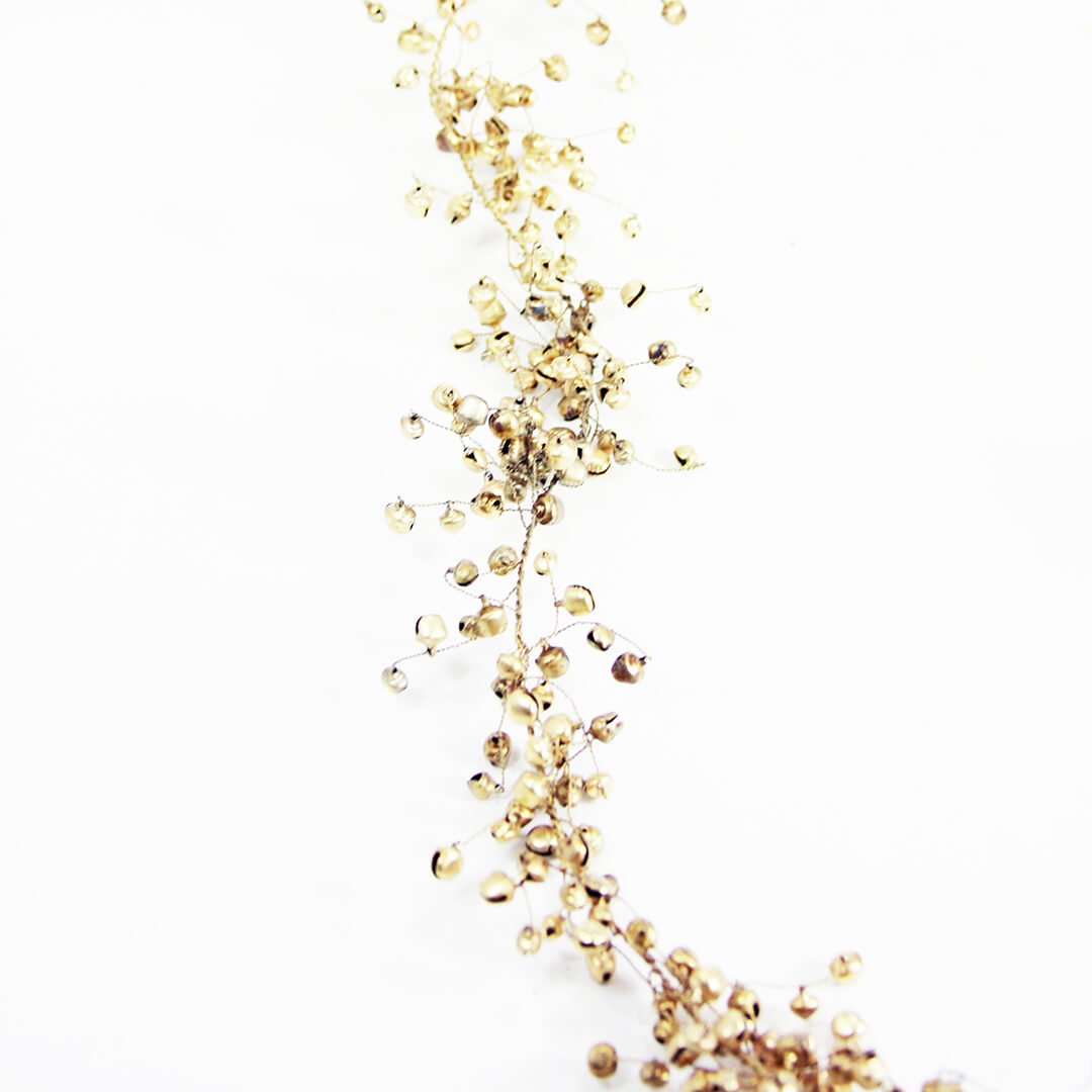 Gold Jingle Holiday Garland 6' - bubblegum market