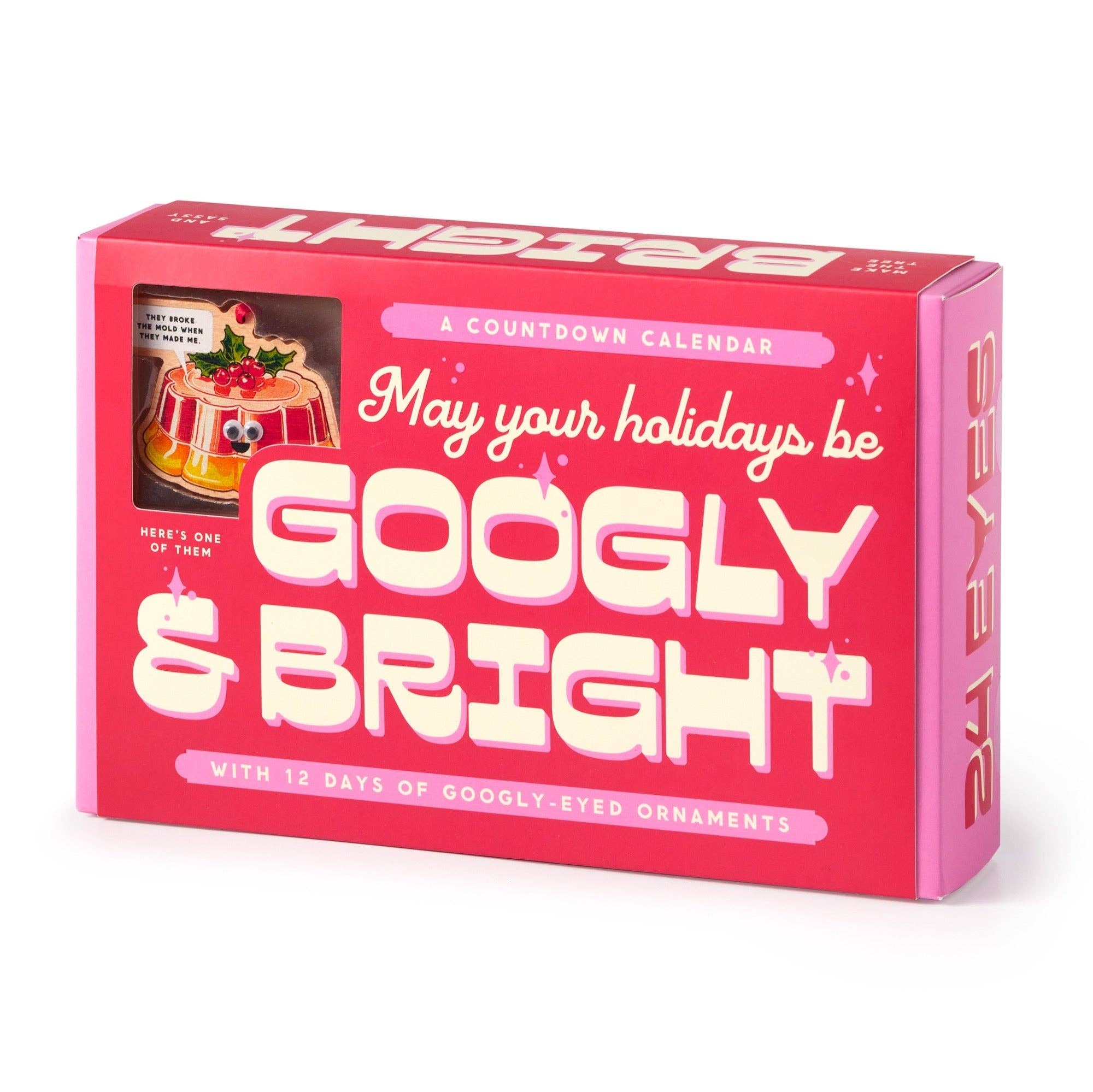 Googly & Bright Holiday Ornament Advent Calendar - bubblegum market