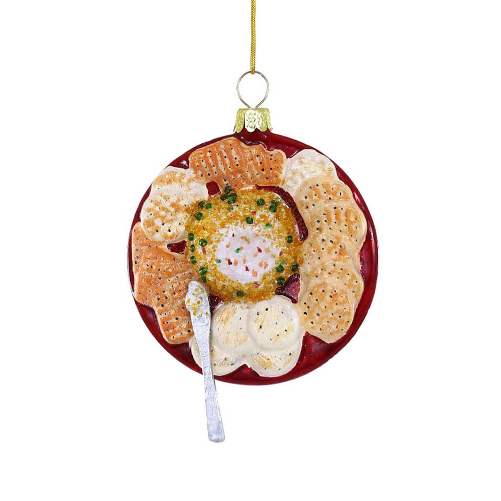 holiday-cheese-ball-plate-crackers-ornament-cody-food-foodie-platter