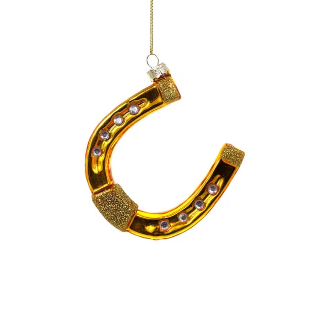 Horseshoe Ornament 3.25" - bubblegum market