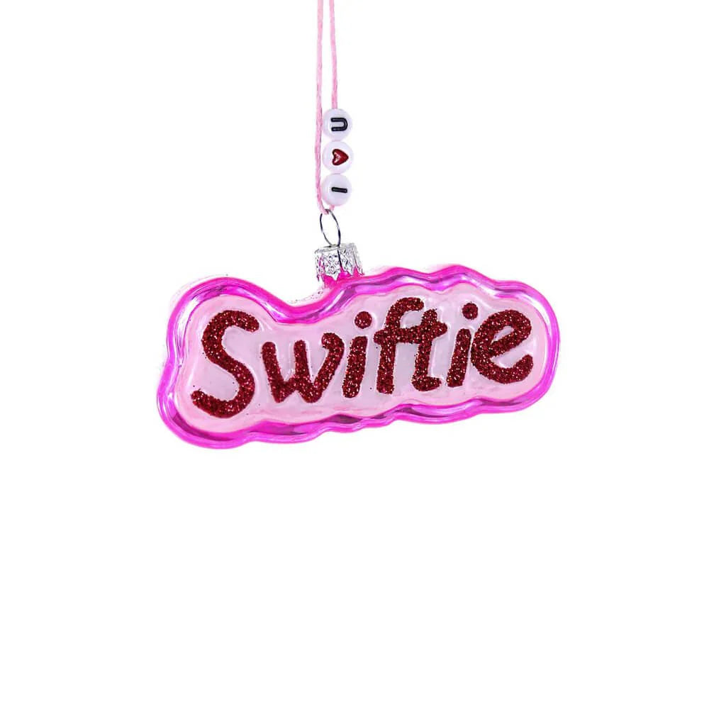 Hot Pink Swiftie Ornament 3.5" - bubblegum market