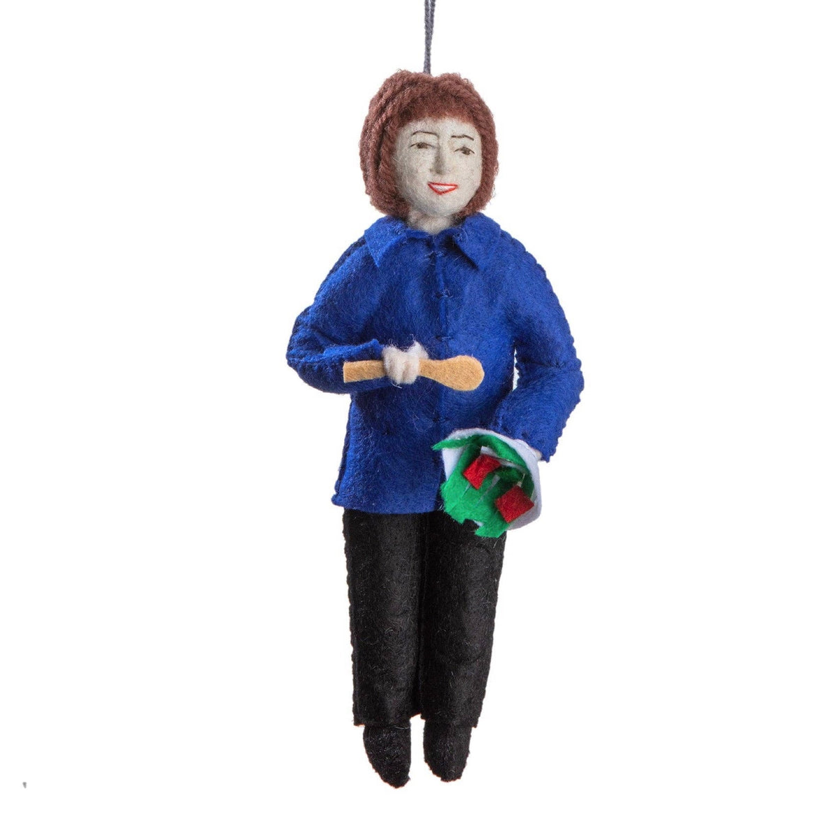 Ina Garten Felt Ornament - bubblegum market