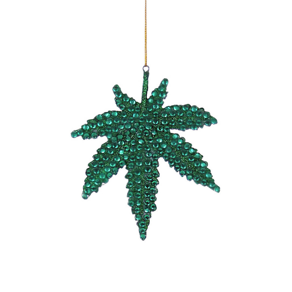 jeweled-leaf-pot-hemp-marijuana-cannabis-ornament-cody-foster-christmas-drugs