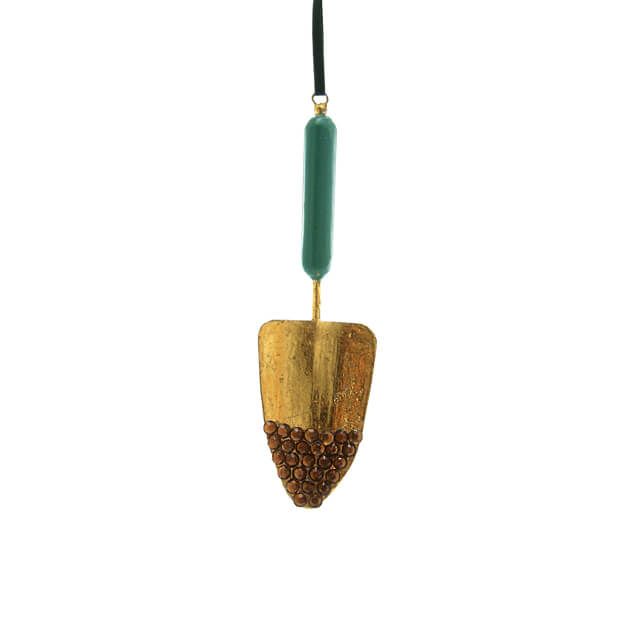 Jeweled Trowel Ornament 5" - bubblegum market