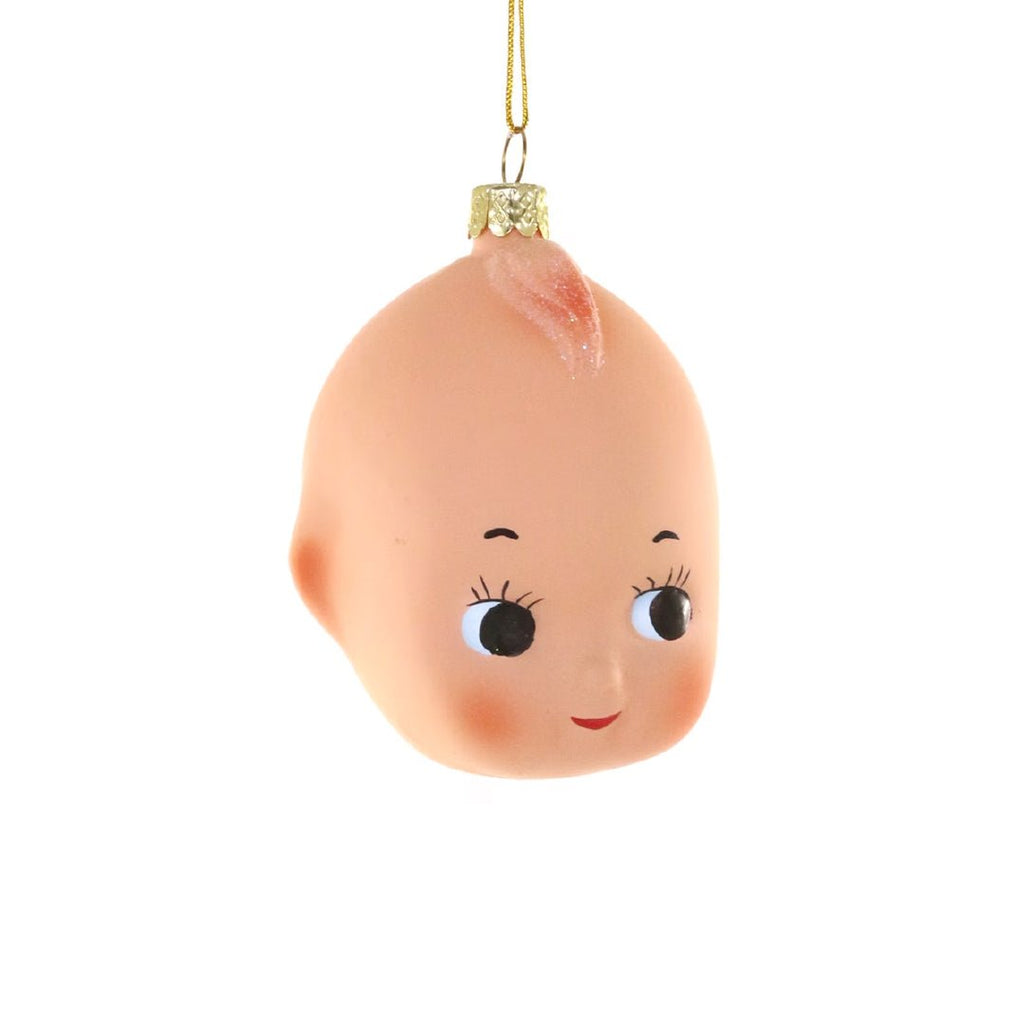 Kewpie Doll Head Ornament 2.75" - bubblegum market