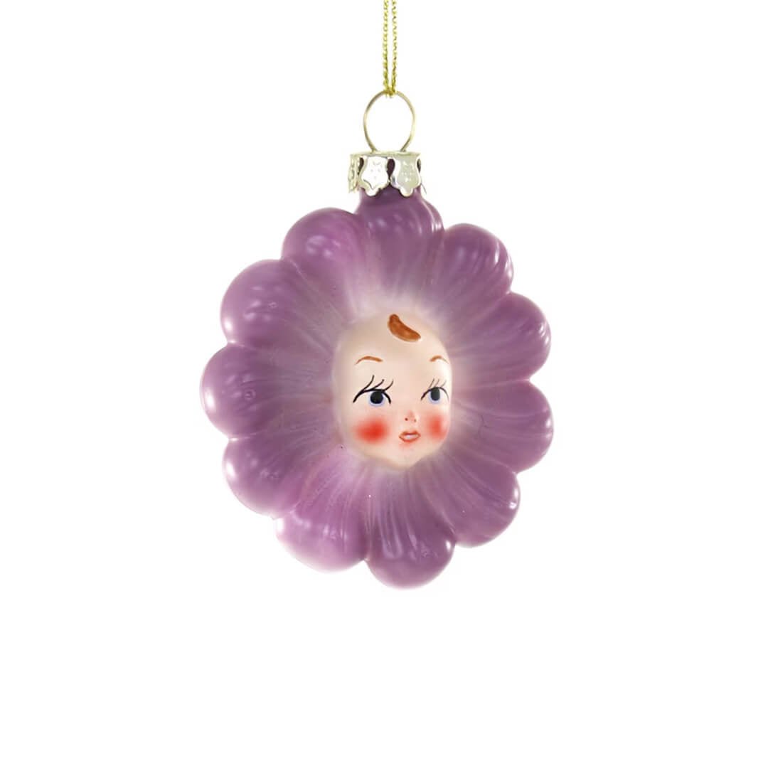 Kitschy Fleur Ornament 3" - bubblegum market