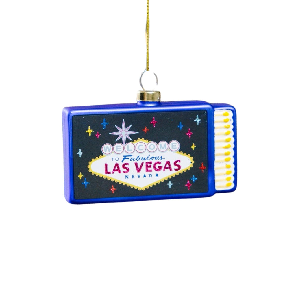 Las Vegas Matchbook Ornament 3.5" - bubblegum market