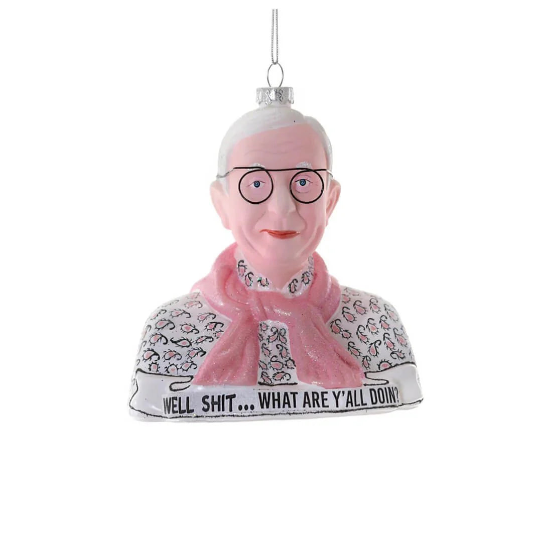 Leslie Jordan Ornament 5.25" - bubblegum market