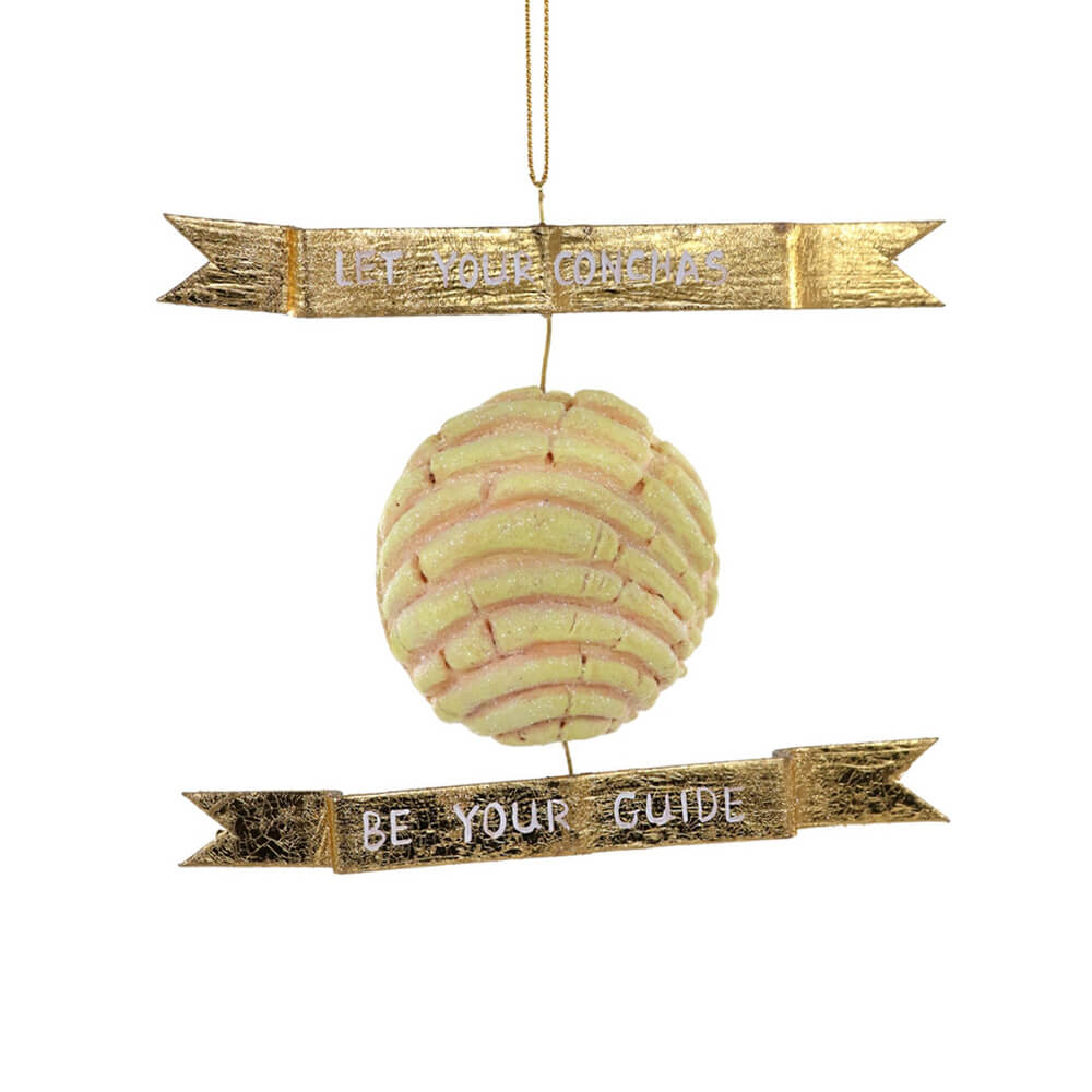 let-your-conchas-be-your-guide-ornament-cody-foster-christmas-mexican-concha-bread