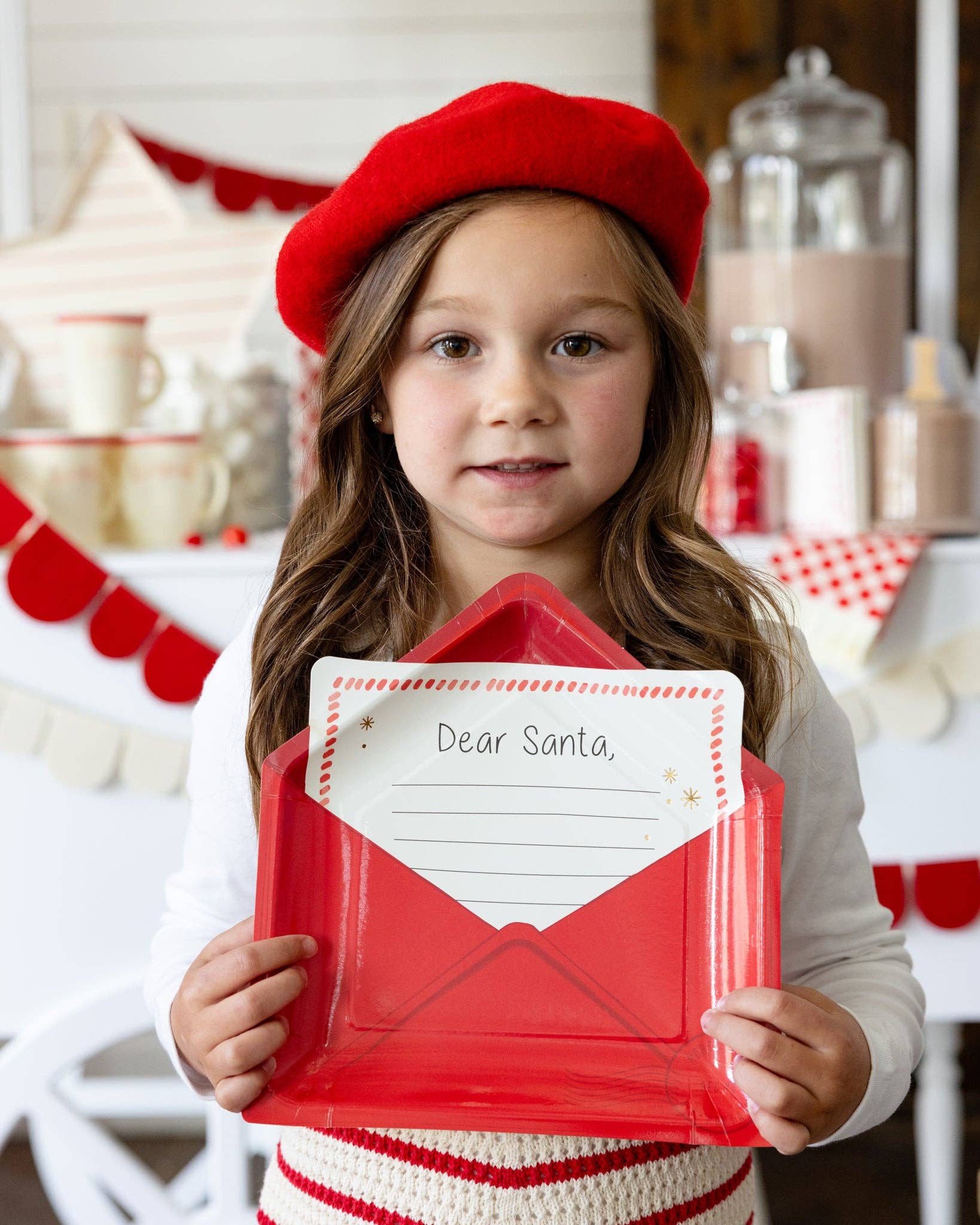 Letter to Santa Paper Plates 9.5" - bubblegum market