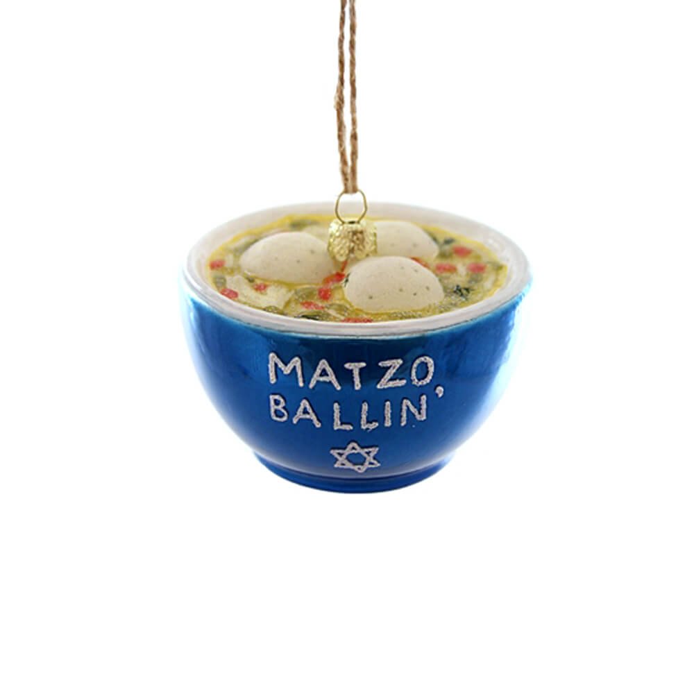 Matzo Ballin Ornament 3" - bubblegum market