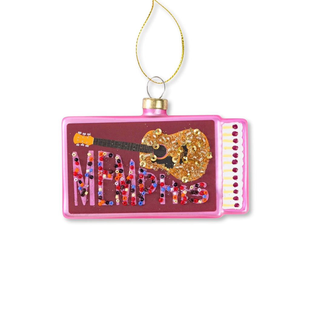 Memphis Matchbook Ornament 3.5" - bubblegum market