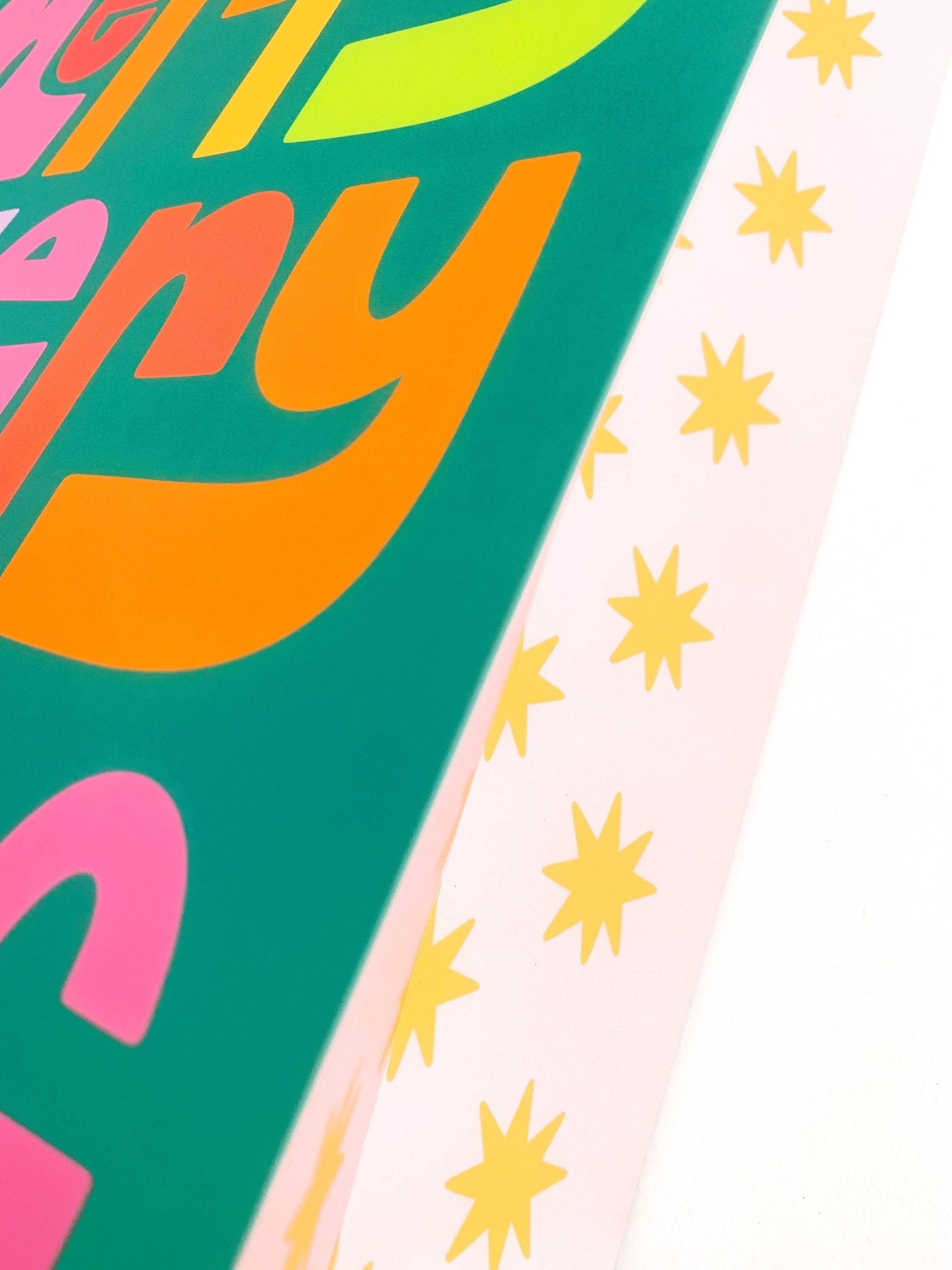 Merry Everything Gift Bag - bubblegum market