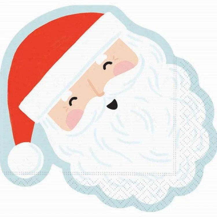 Mr. Claus Die - Cut Luncheon Napkins - bubblegum market