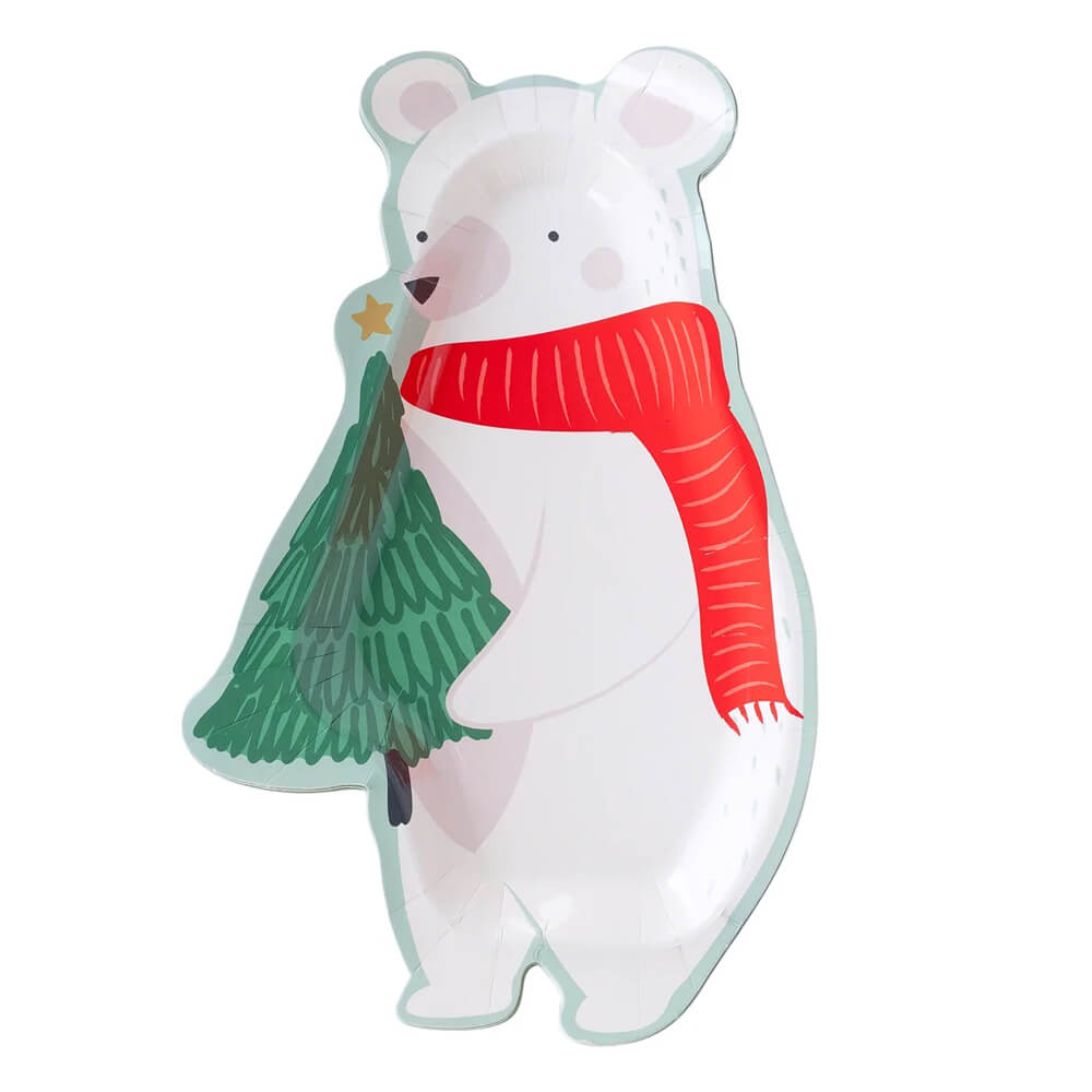 my-minds-eye-christmas-snow-fun-polar-bear-shaped-plates