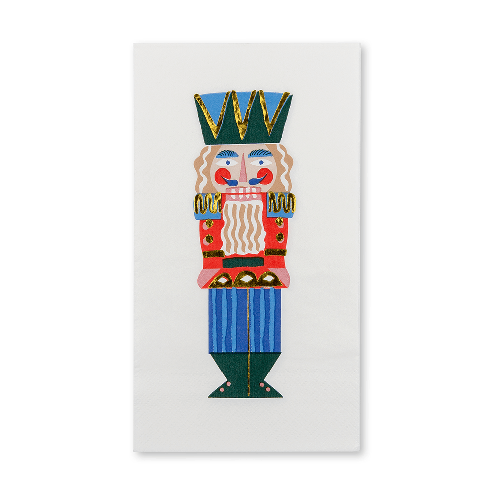 Nutcracker Guest Towel Napkins - bubblegum market