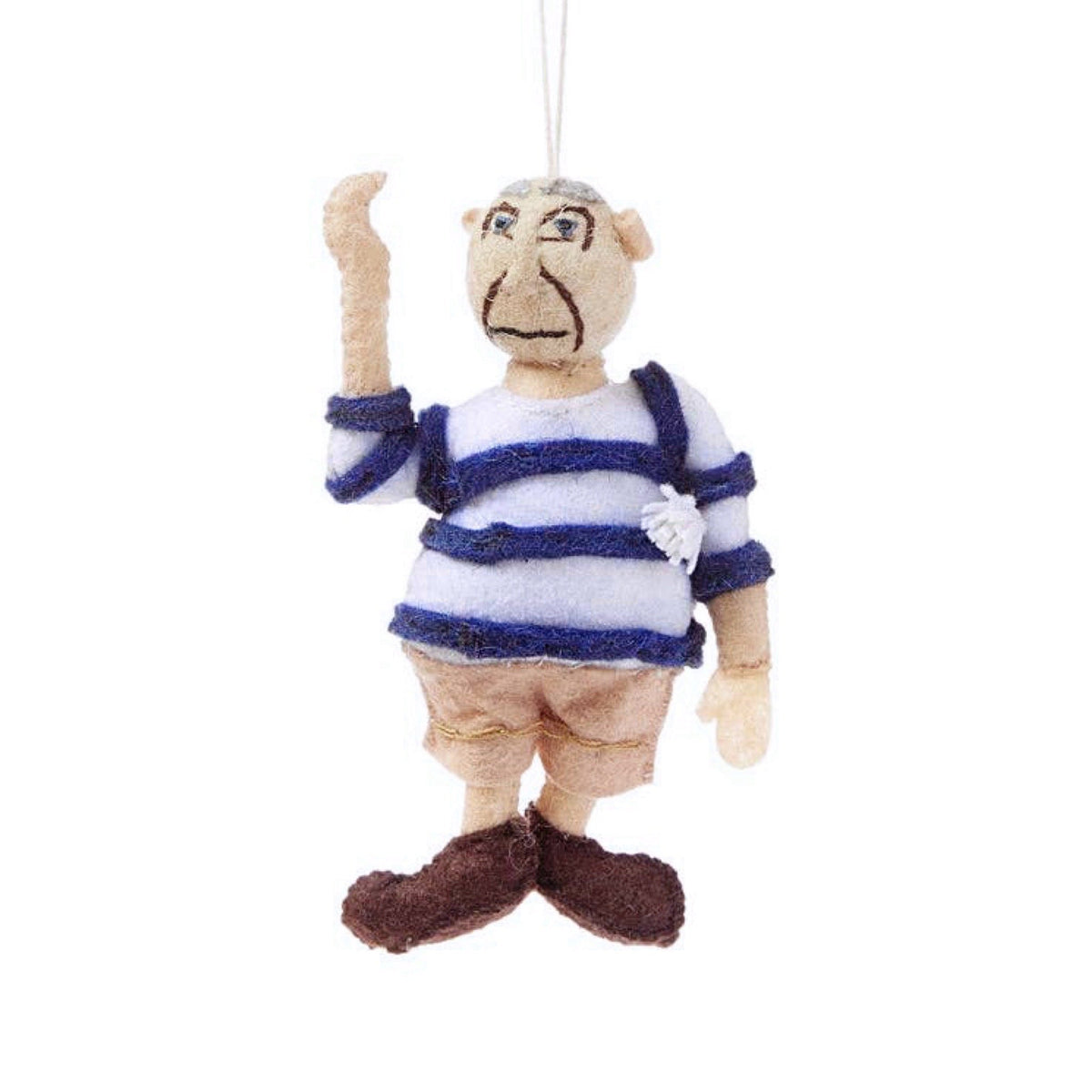 Pablo Picasso Felt Ornament - bubblegum market
