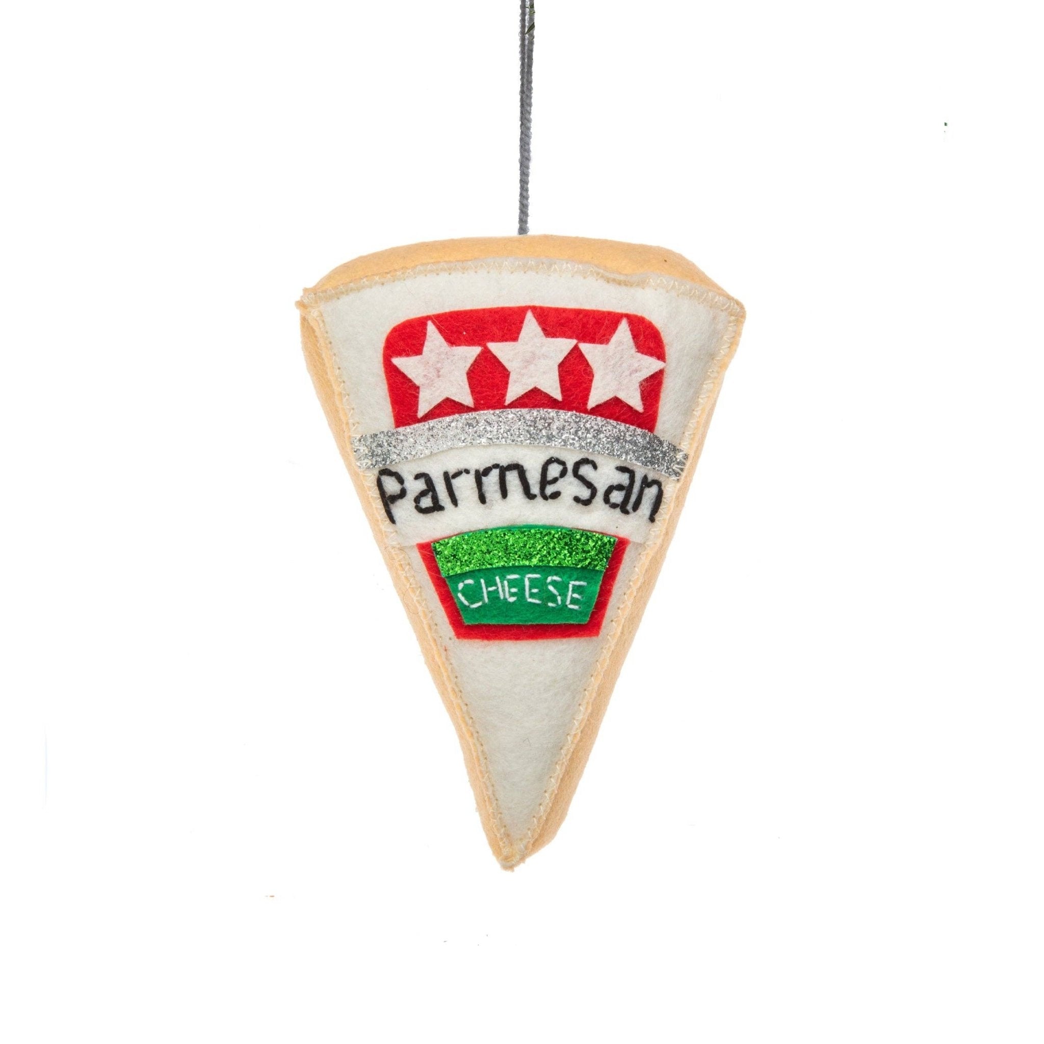 Parmesan Cheese Felt Ornament - bubblegum market