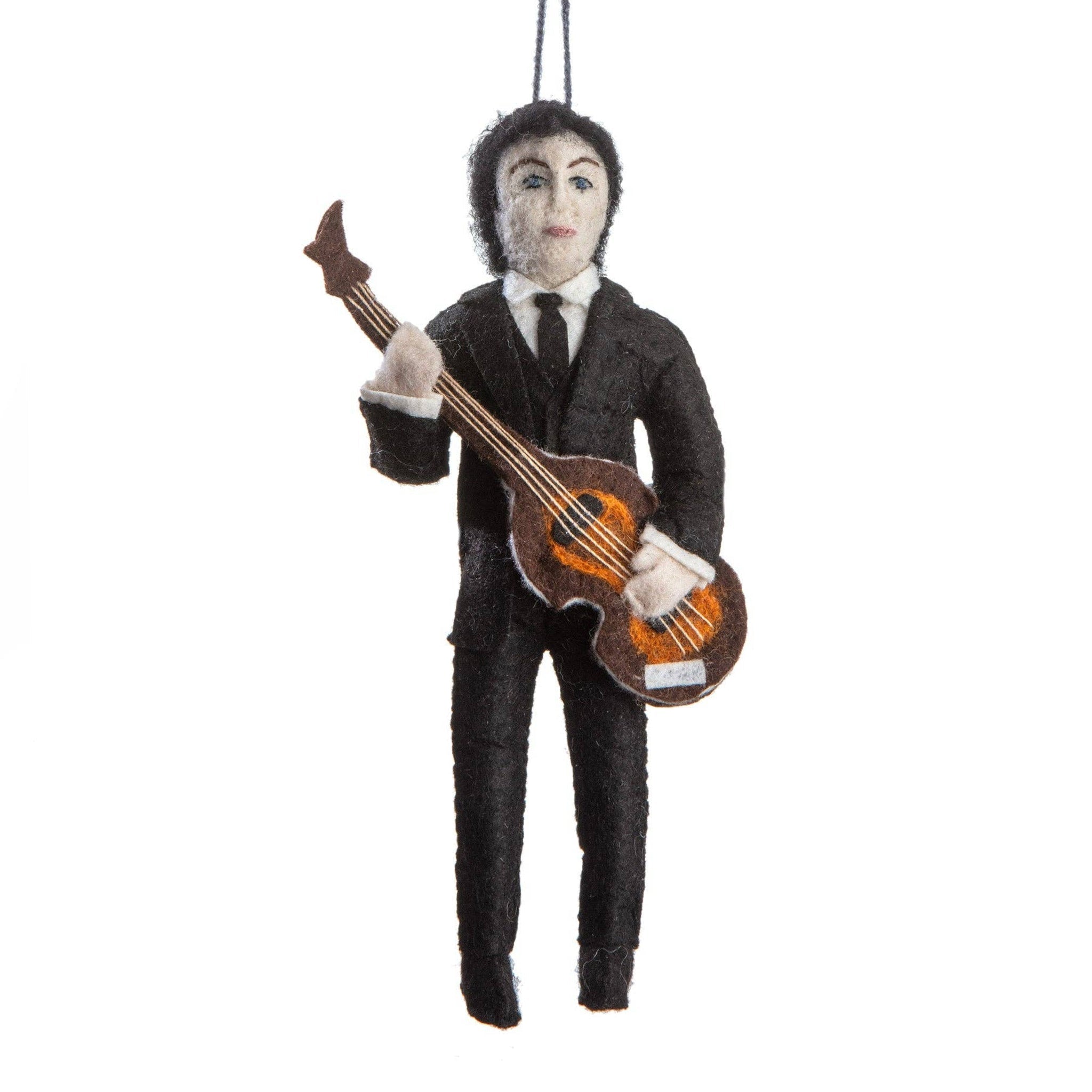 Paul McCartney Felt Ornament - bubblegum market