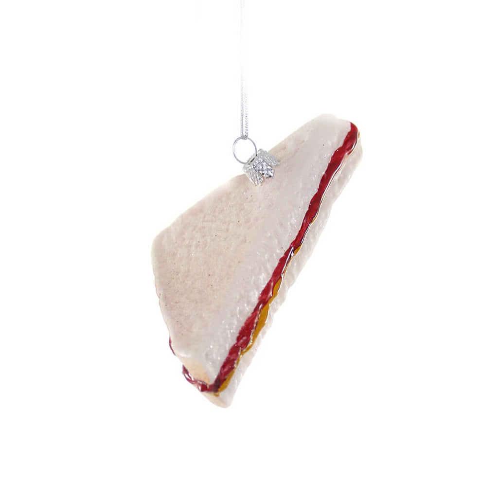 PB&J Sandwich Ornament 4" - bubblegum market