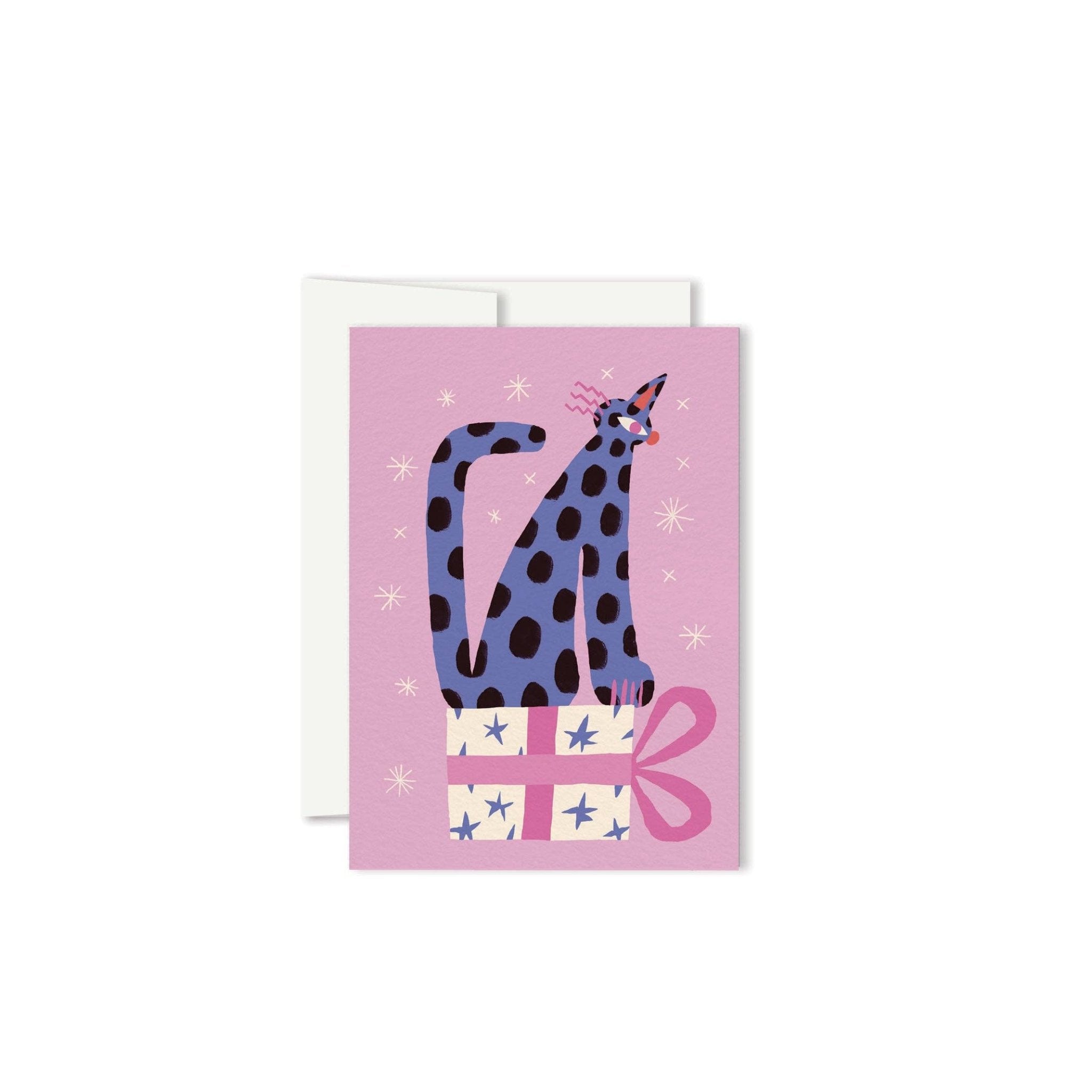 PET / CHOUCHOU Miniature Holiday Greeting Card - bubblegum market